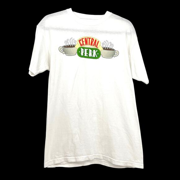 F.R.I.E.N.D.S Branded Central Perk Tee Shirt M   90s Television - Picture 1 of 4
